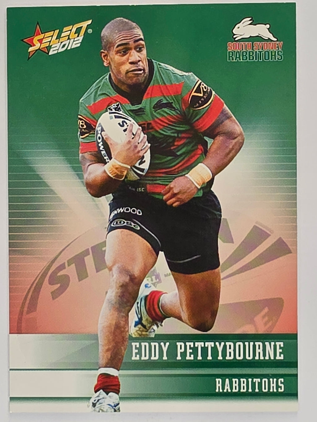 NRL 2012 Champions Base Card #155 Eddy Pettybourne South Sydney Rabbitohs