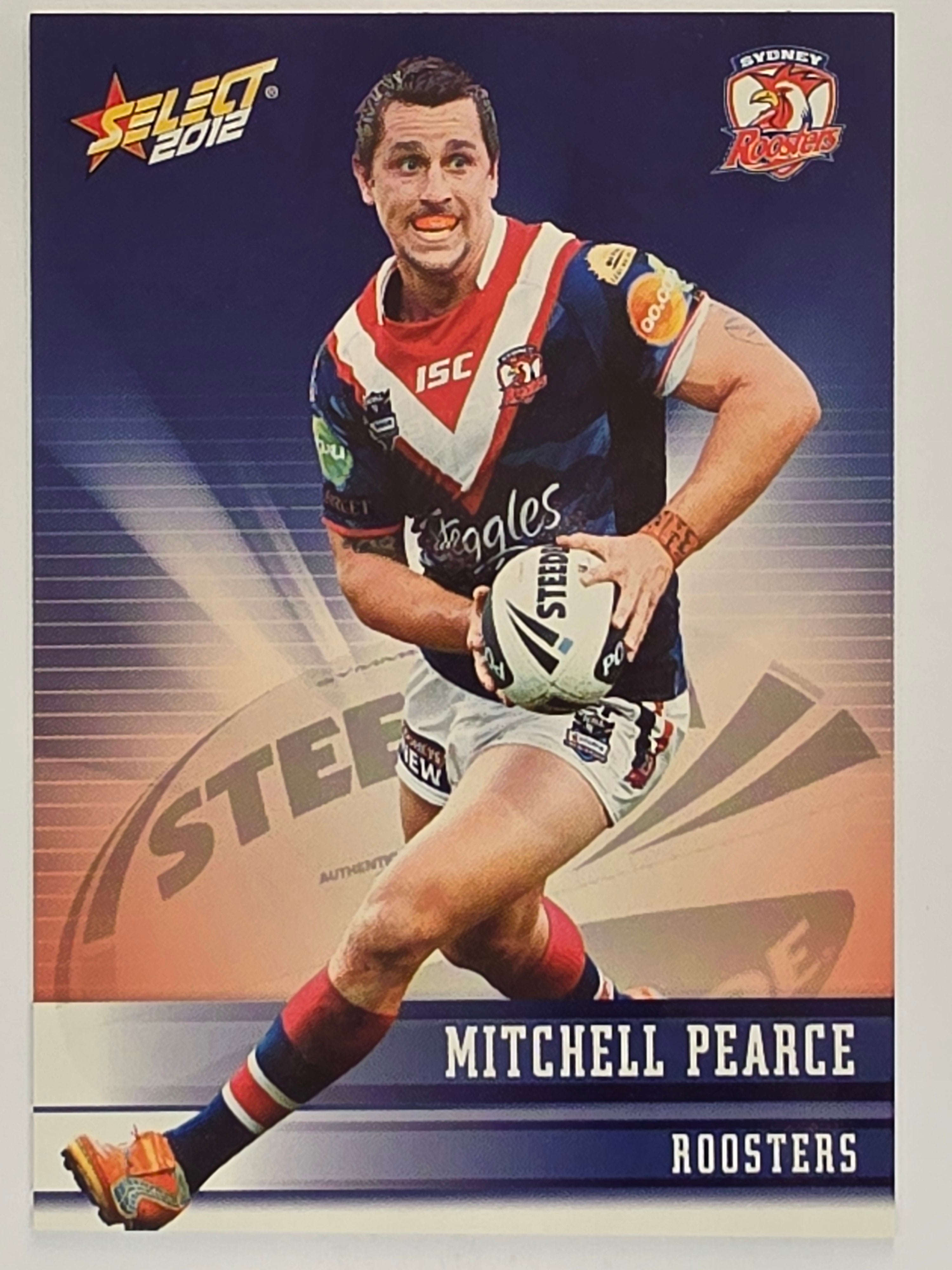 NRL 2012 Champions Base Card #159 Mitchell Pearce Sydney Roosters