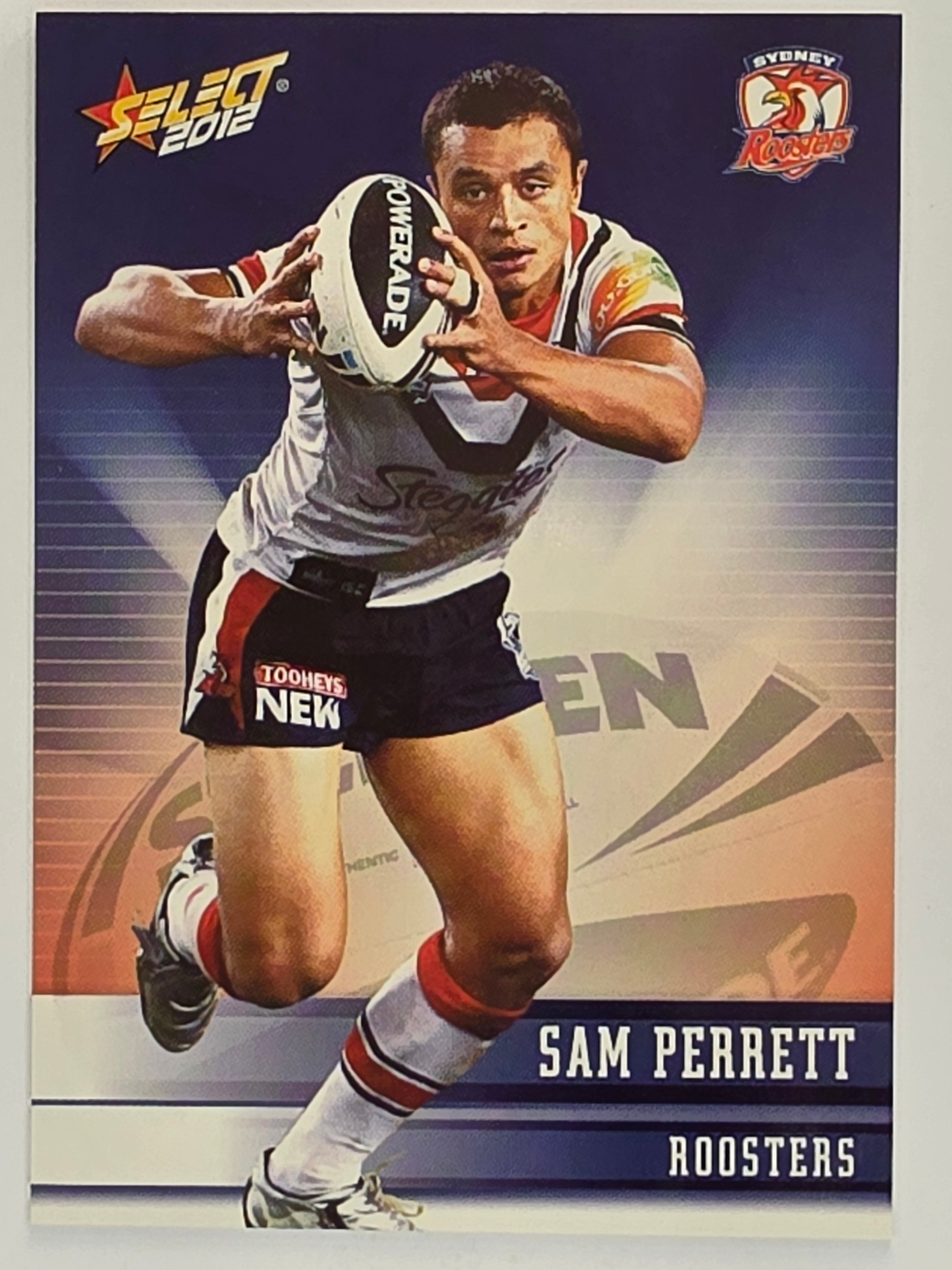 NRL 2012 Champions Base Card #161 Sam Perrett Sydney Roosters