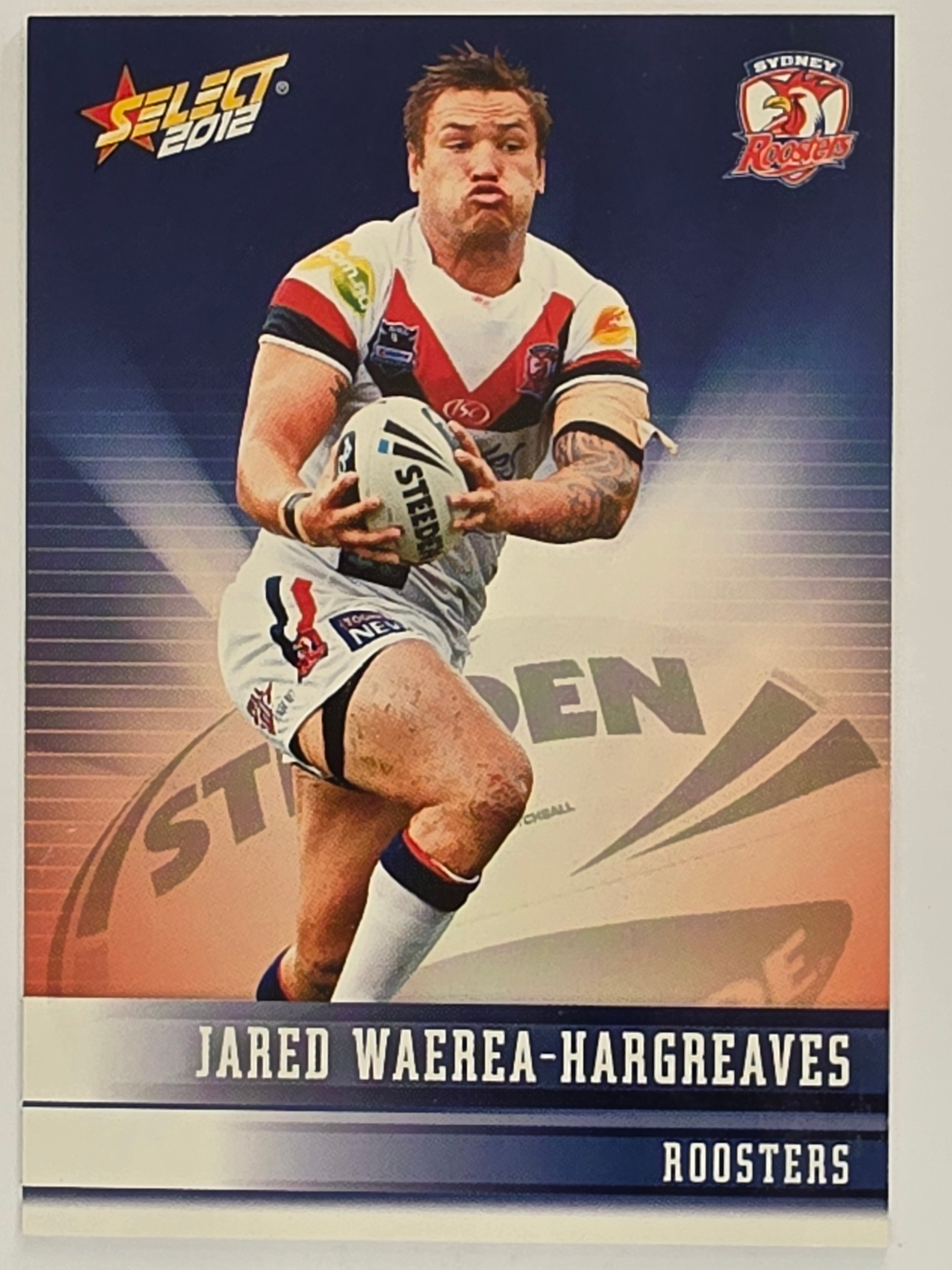 NRL 2012 Champions Base Card #166 Jared Waerea-Hargreaves Sydney Roosters