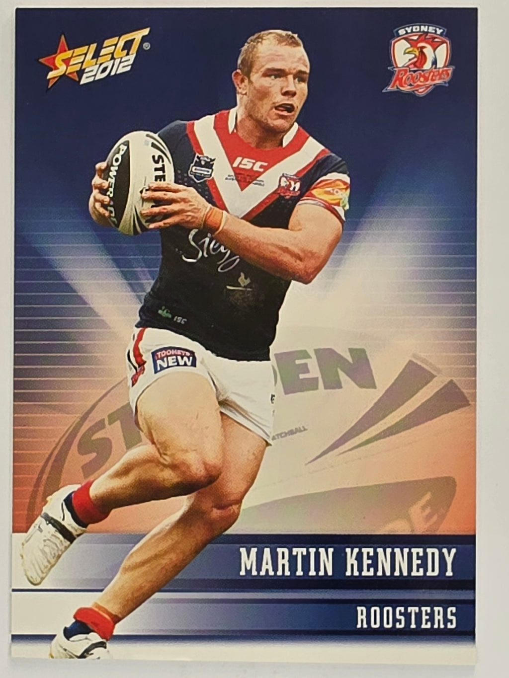 NRL 2012 Champions Base Card #167 Martin Kennedy Sydney Roosters