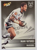 NRL 2012 Champions Base Card #171 Manu Vatuvei New Zealand Warriors