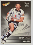 NRL 2012 Champions Base Card #173 Kevin Locke New Zealand Warriors