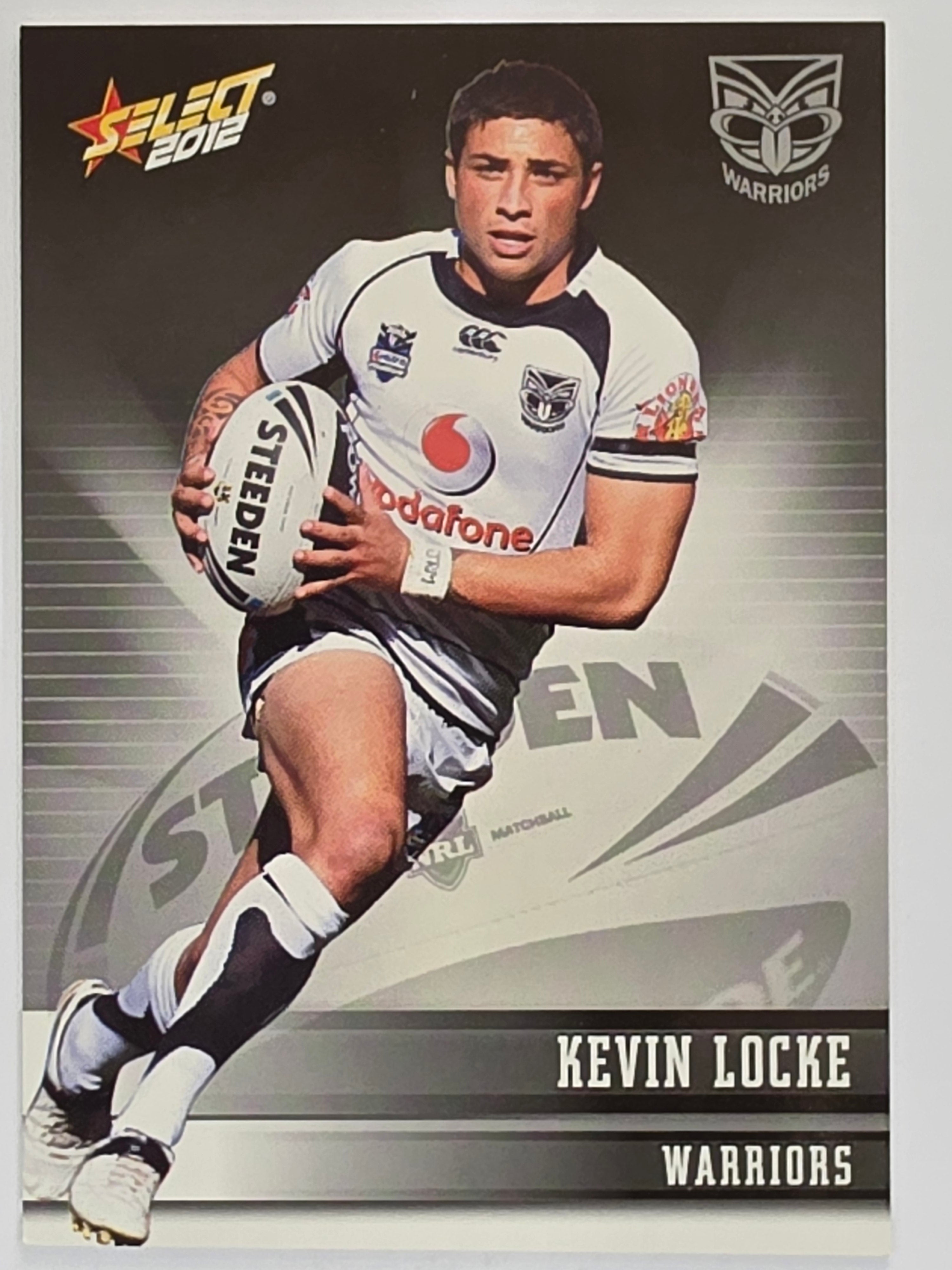 NRL 2012 Champions Base Card #173 Kevin Locke New Zealand Warriors
