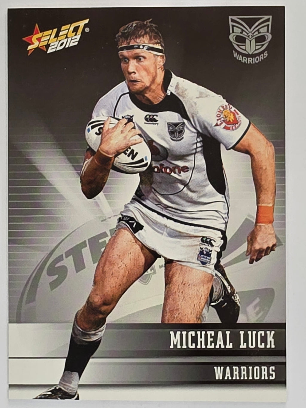 NRL 2012 Champions Base Card #178 Micheal Luck New Zealand Warriors