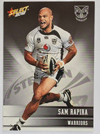 NRL 2012 Champions Base Card #180 Sam Rapira New Zealand Warriors