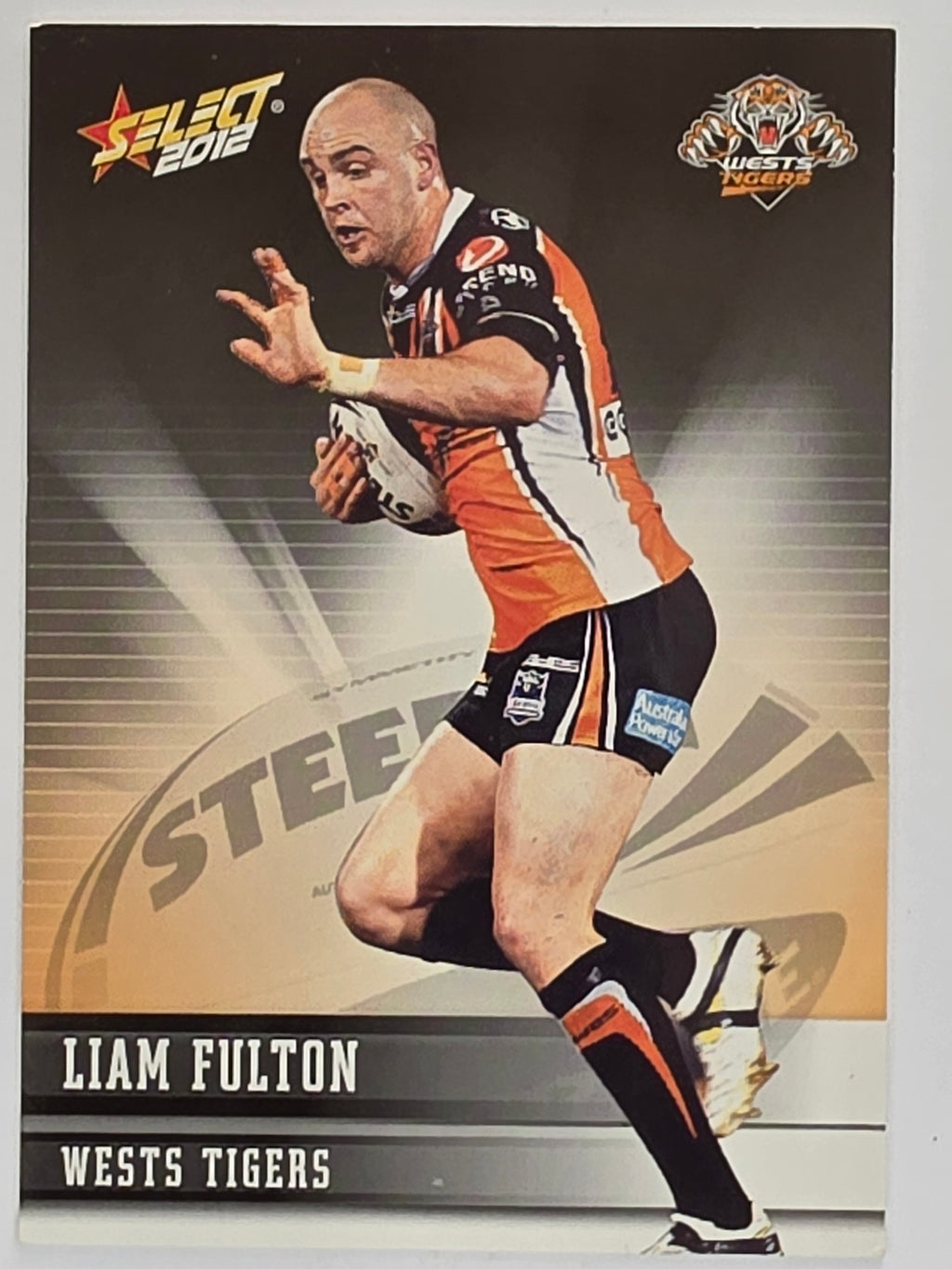 NRL 2012 Champions Base Card #184 Liam Fulton Wests Tigers