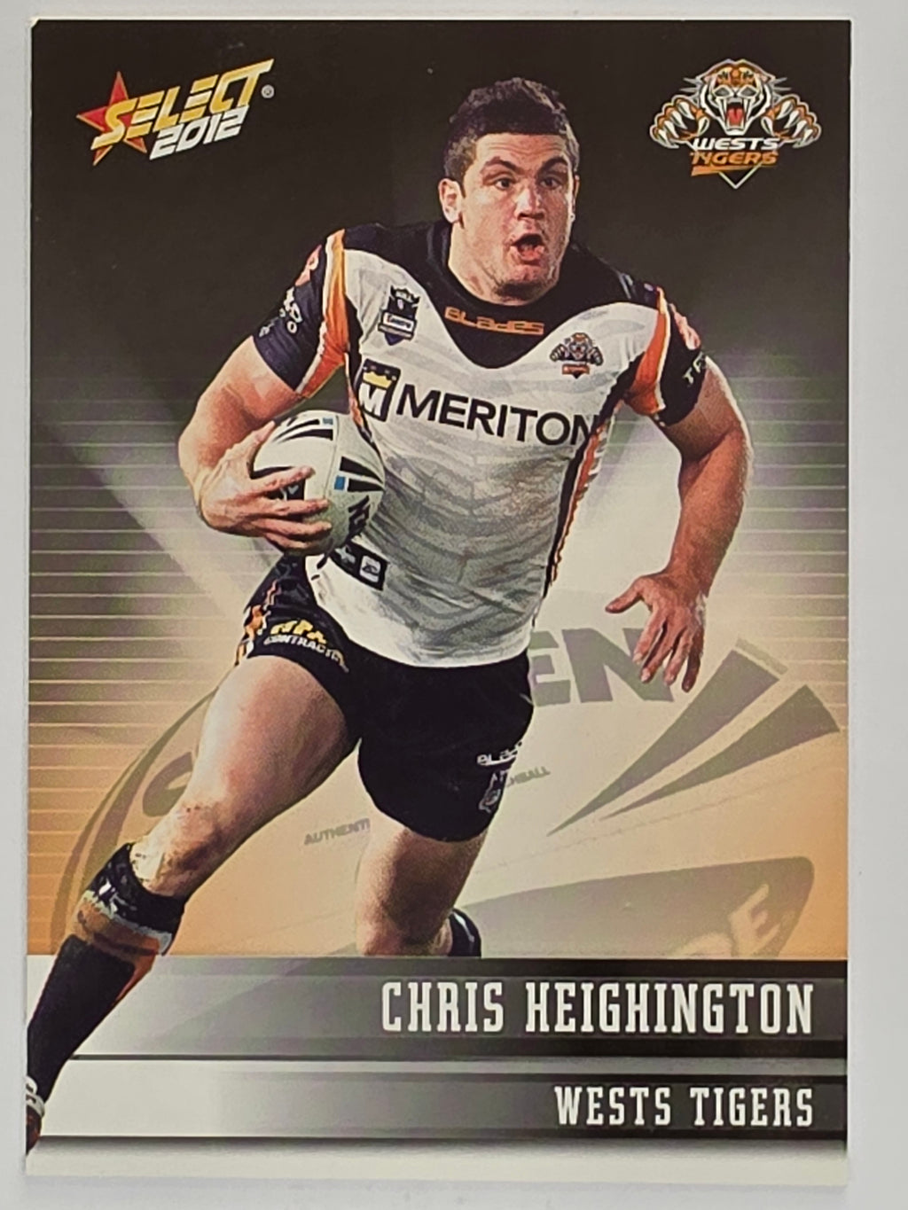 NRL 2012 Champions Base Card #185 Chris Heighington Wests Tigers