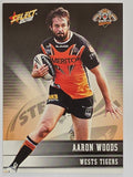 NRL 2012 Champions Base Card #189 Aaron Woods Wests Tigers