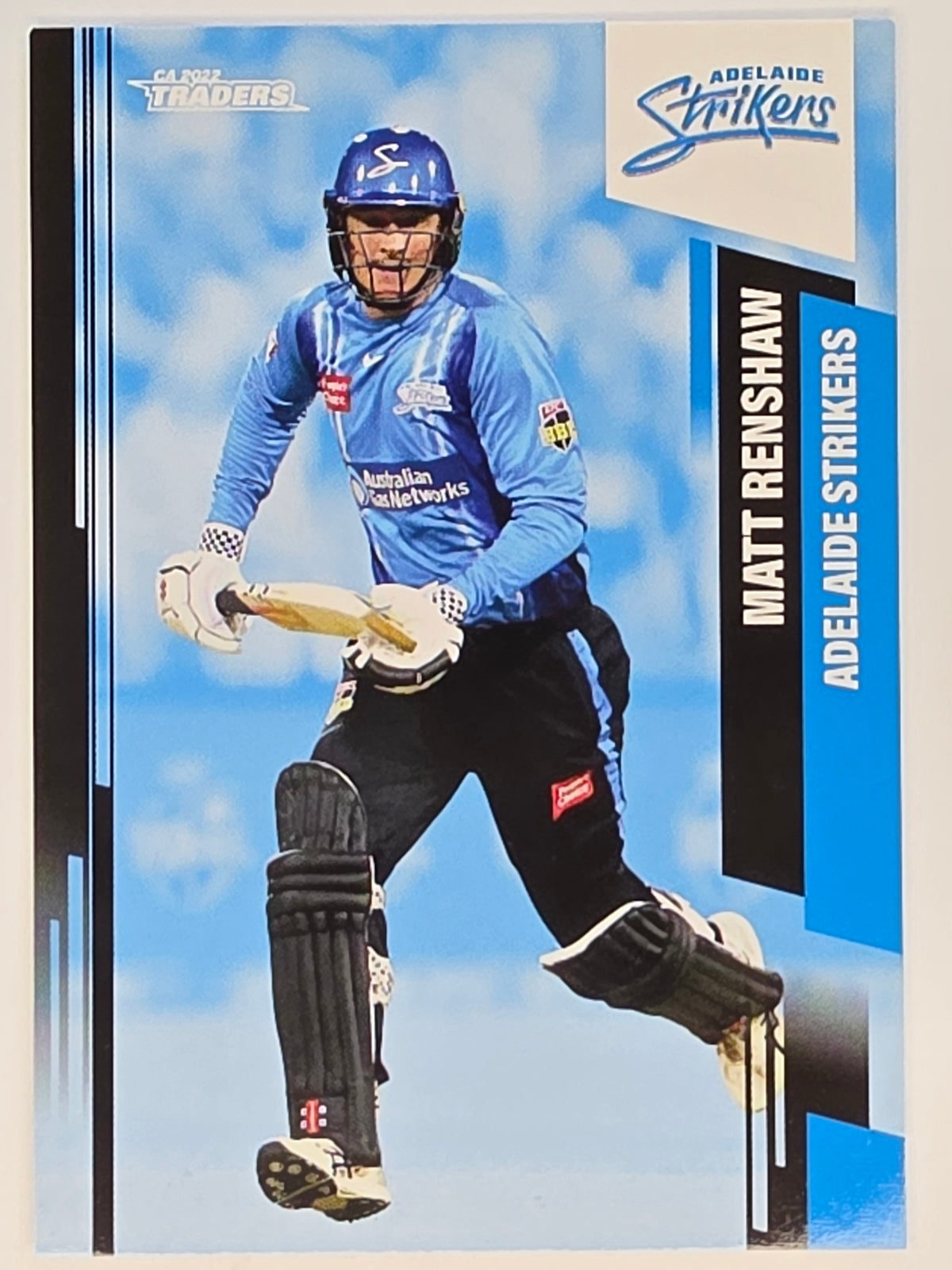 2022-23 Cricket Traders | #062 Matt Renshaw | Adelaide Strikers BBL