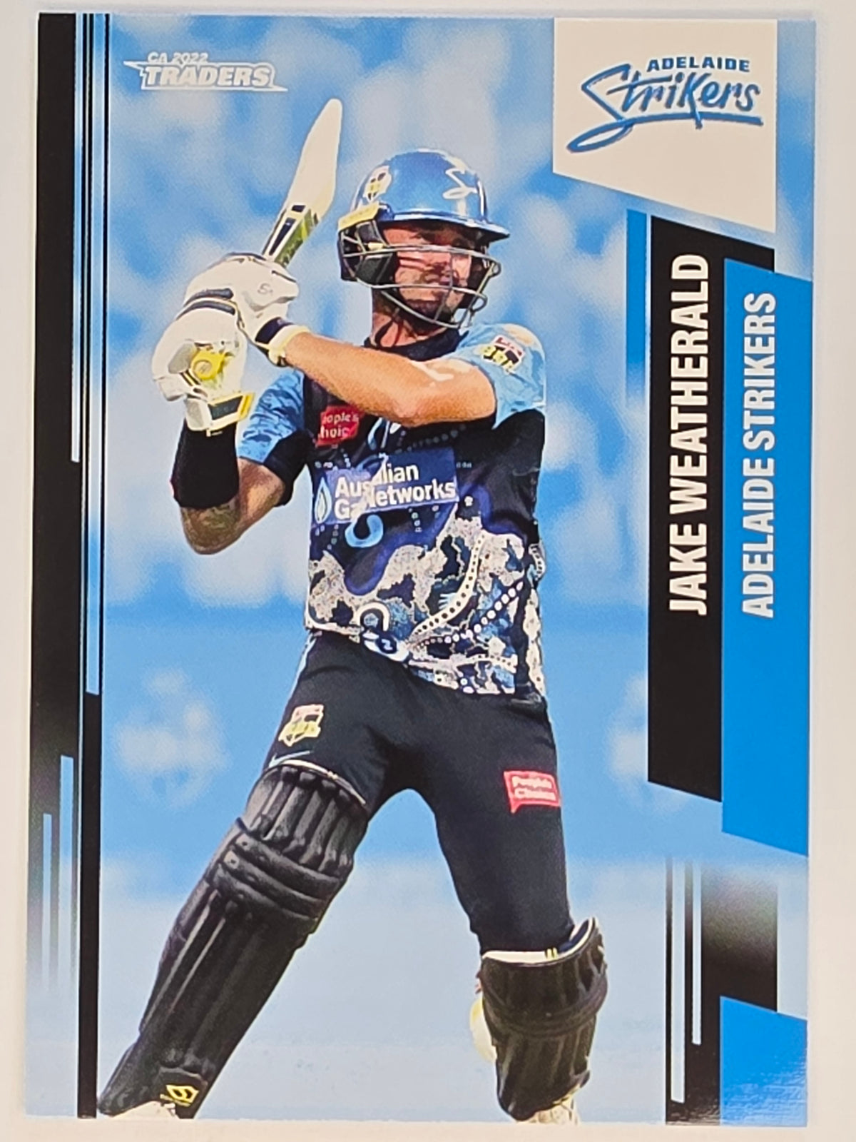 2022-23 Cricket Traders | #065 Jake Weatherald | Adelaide Strikers BBL