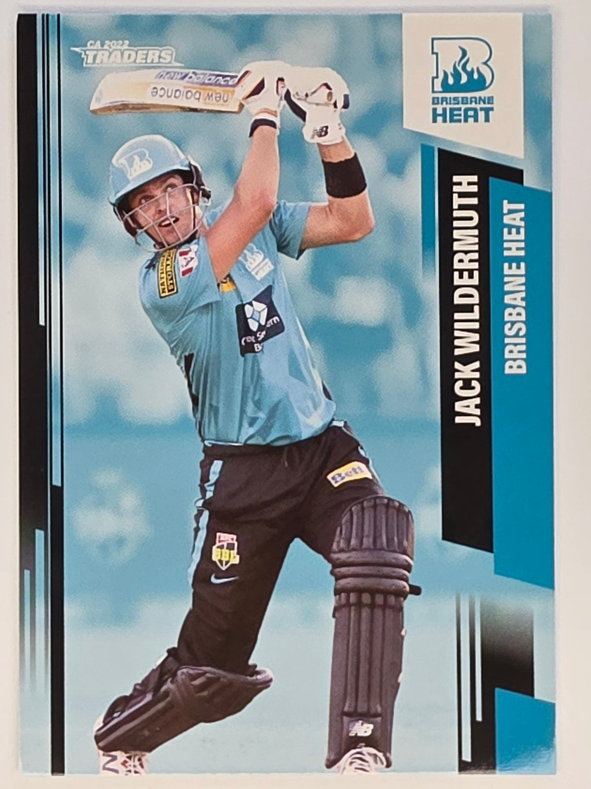2022-23 Cricket Traders | #077 Jack Wildermuth | Brisbane Heat BBL