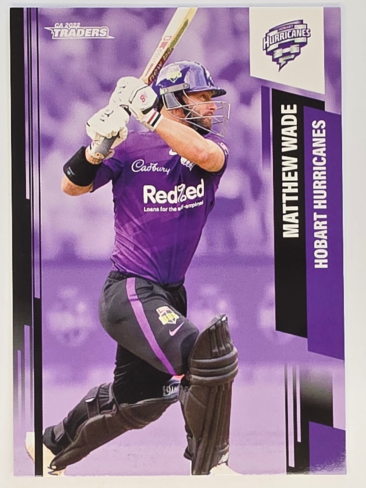2022-23 Cricket Traders | #089 Matthew Wade | Hobart Hurricanes BBL