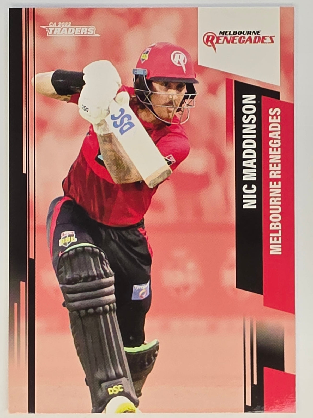 2022-23 Cricket Traders | #098 Nic Maddinson | Melbourne Renegades BBL