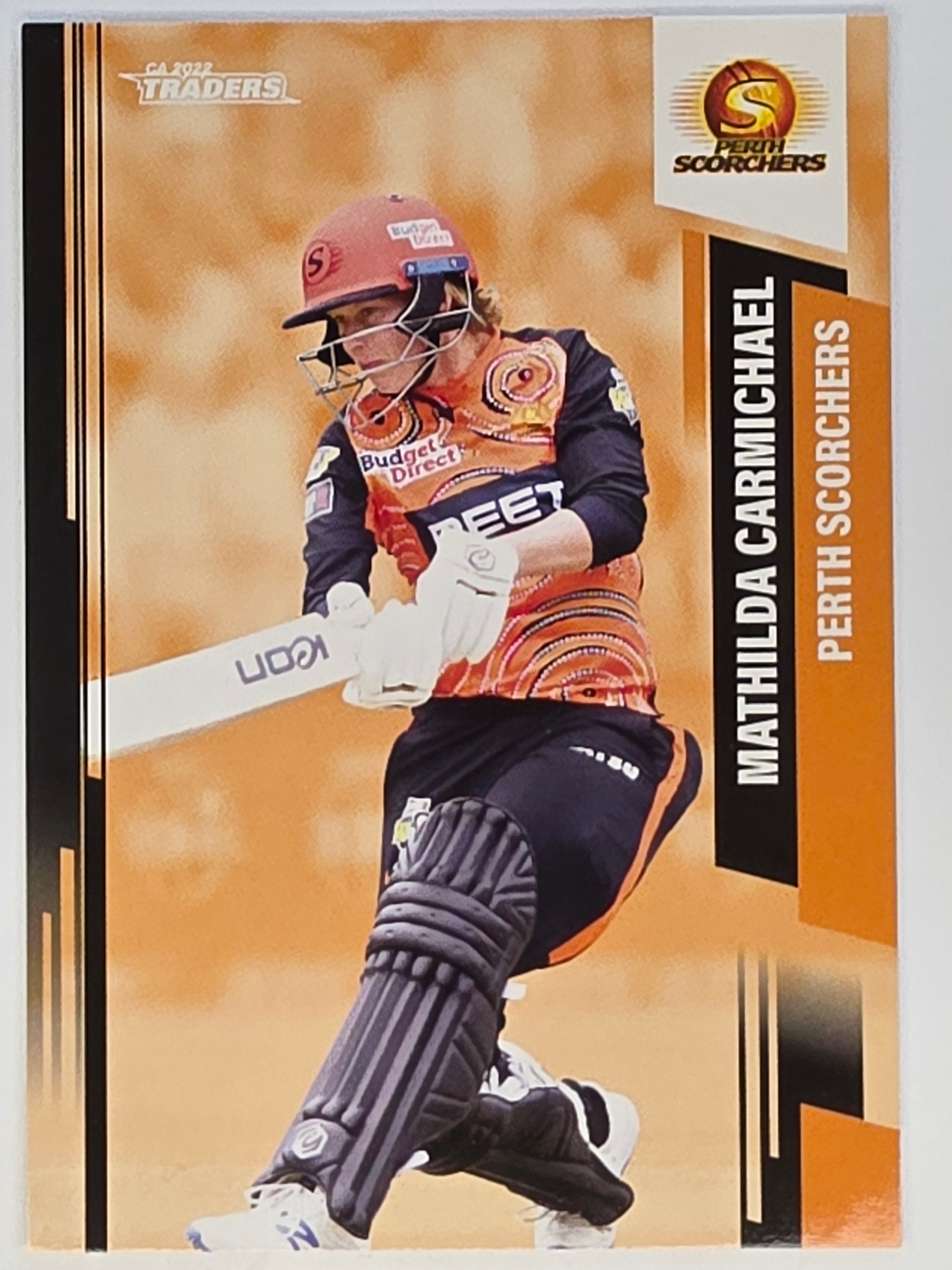 2022-23 Cricket Traders | #126 Mathilda Carmichael | Perth Scorchers WBBL