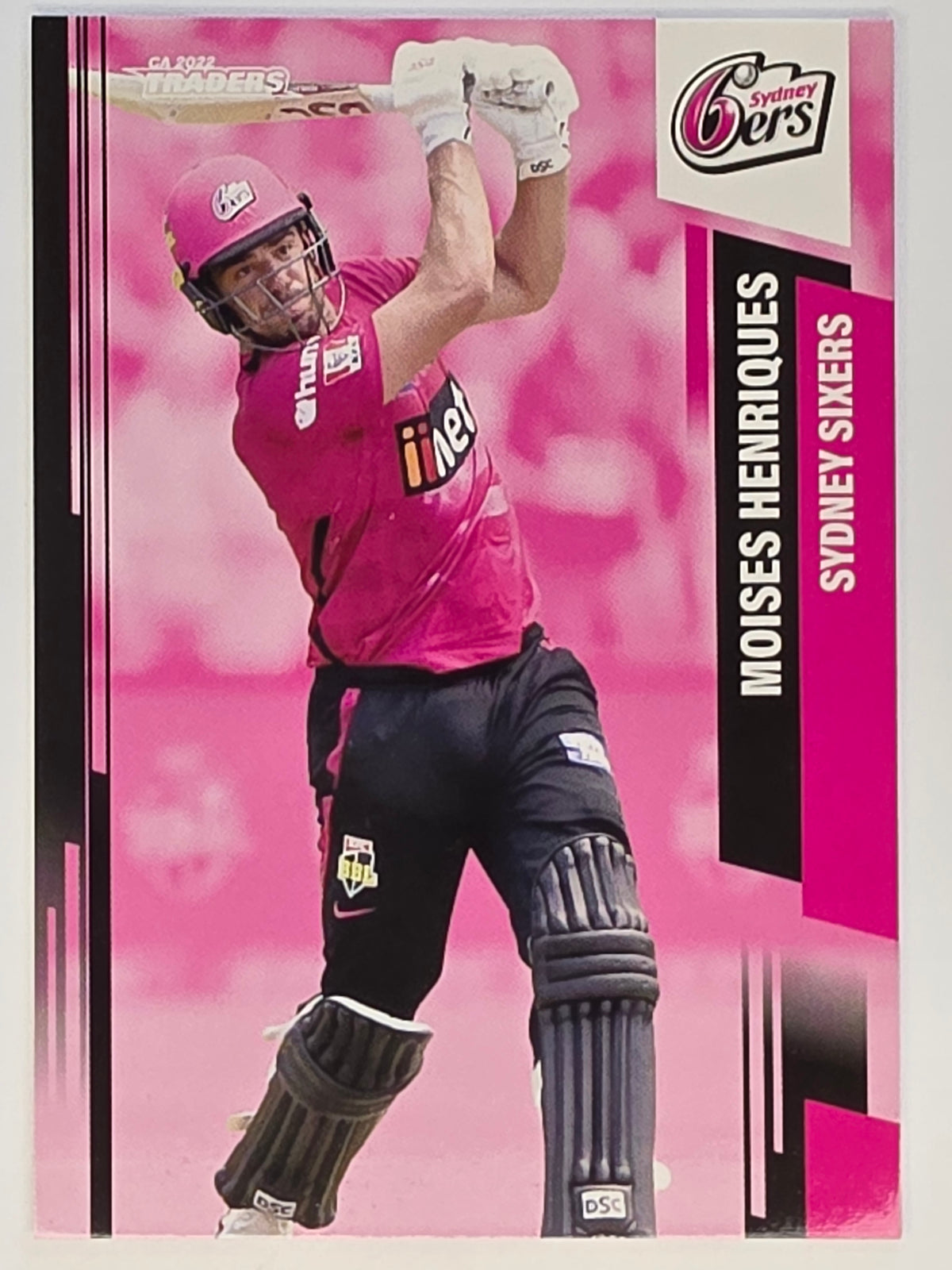 2022-23 Cricket Traders | #134 Moises Henriques | Sydney Sixers BBL