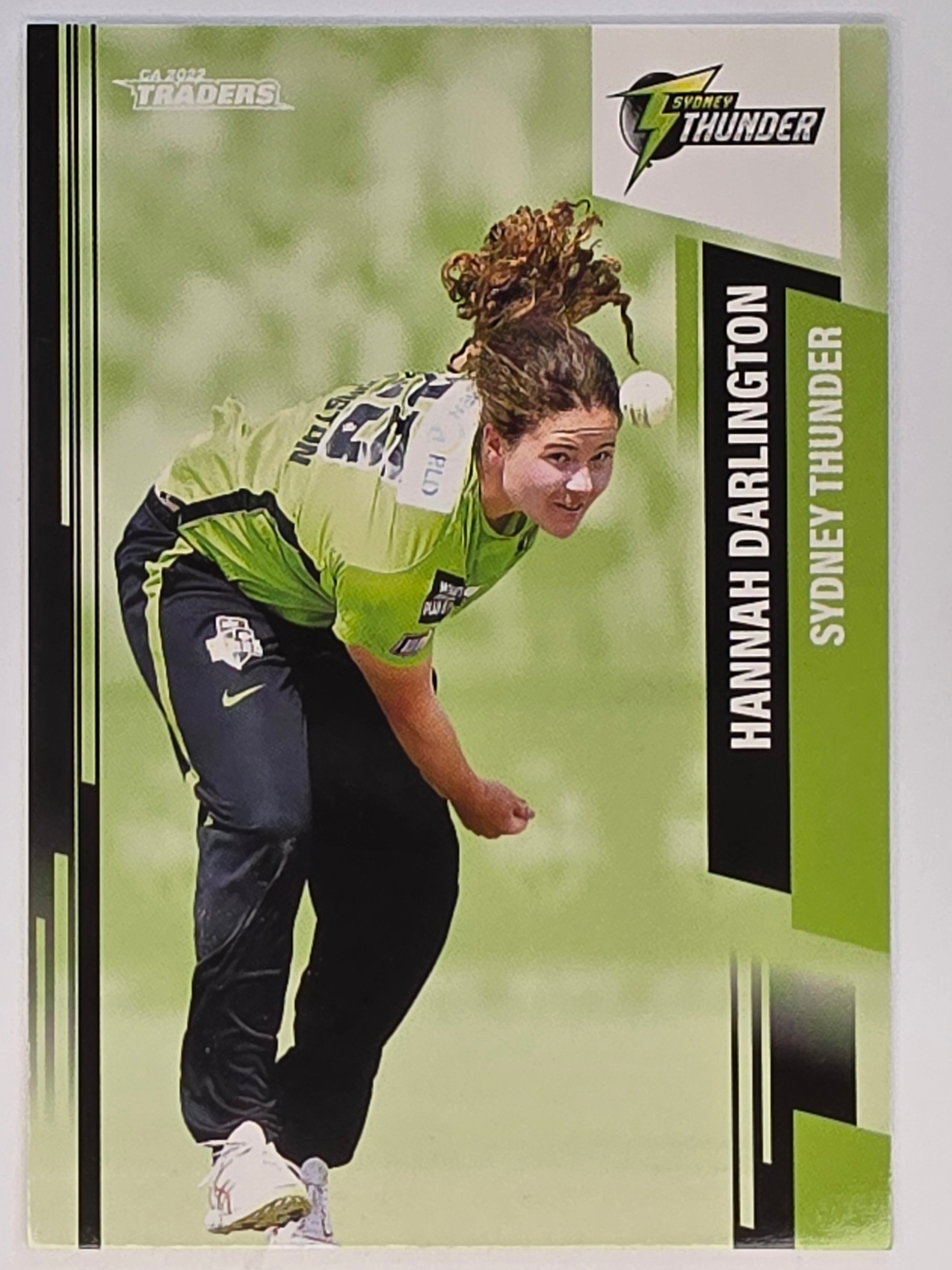 2022-23 Cricket Traders | #151 Hannah Darlington | Sydney Thunder WBBL