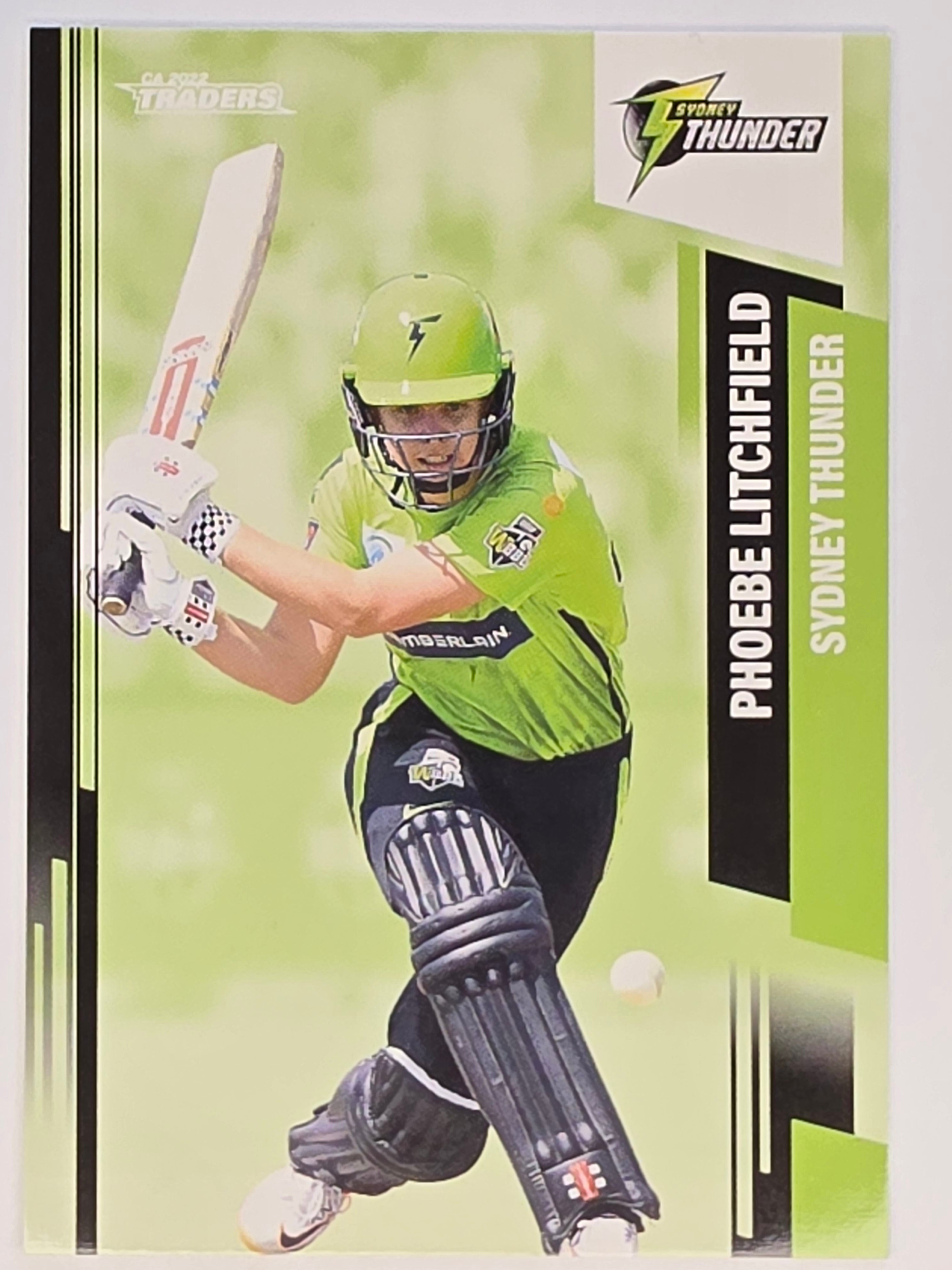 2022-23 Cricket Traders | #152 Phoebe Litchfield | Sydney Thunder WBBL