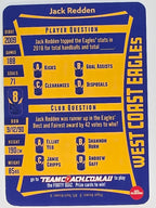 AFL 2019 TeamCoach Silver Parallel #140 Jack Redden West Coast Eagles
