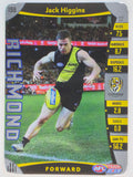 AFL 2019 TeamCoach Silver Parallel #198 Jack Higgins Richmond Tigers