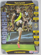 AFL 2019 TeamCoach Silver Parallel #199 Tom Lynch Richmond Tigers