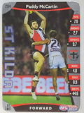 AFL 2019 TeamCoach Silver Parallel #204 Paddy McCartin St. Kilda Saints