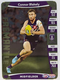 AFL 2019 TeamCoach Gold Parallel #092 Connor Blakely Fremantle Dockers