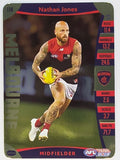 AFL 2019 TeamCoach Gold Parallel #114 Nathan Jones Melbourne Demons