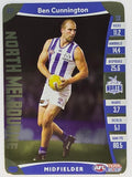 AFL 2019 TeamCoach Gold Parallel #117 Ben Cunnington North Melbourne Kangaroos