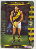 AFL 2019 TeamCoach Gold Parallel #230 Toby Nankervis Richmond Tigers