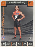 AFL 2023 TeamCoach Silver Parallel #029 Harry Himmelberg Greater Western Sydney Giants