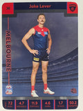 AFL 2023 TeamCoach Silver Parallel #036 Jake Lever Melbourne Demons