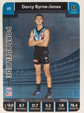 AFL 2023 TeamCoach Silver Parallel #045 Darcy Byrne-Jones Port Adelaide Power