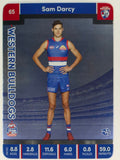 AFL 2023 TeamCoach Silver Parallel #065 Sam Darcy Western Bulldogs