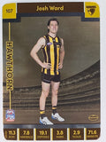 AFL 2023 TeamCoach Silver Parallel #107 Josh Ward Hawthorn Hawks