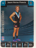 AFL 2023 TeamCoach Silver Parallel #118 Jason Horne-Francis Port Adelaide Power