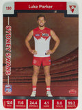 AFL 2023 TeamCoach Silver Parallel #130 Luke Parker Sydney Swans