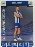 AFL 2023 TeamCoach Silver Parallel #185 Jack Ziebell North Melbourne Kangaroos