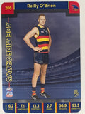 AFL 2023 TeamCoach Silver Parallel #208 Reilly O'Brien Adelaide Crows