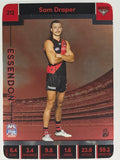 AFL 2023 TeamCoach Silver Parallel #212 Sam Draper Essendon Bombers