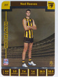 AFL 2023 TeamCoach Silver Parallel #217 Ned Reeves Hawthorn Hawks