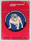 NRL 1989 Scanlens | #1 Canterbury Bulldogs Logo
