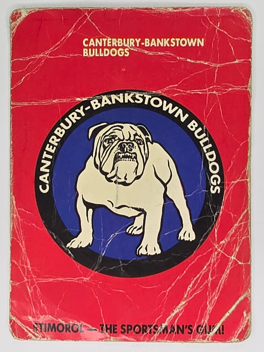 NRL 1989 Scanlens | #1 Canterbury Bulldogs Logo (a)