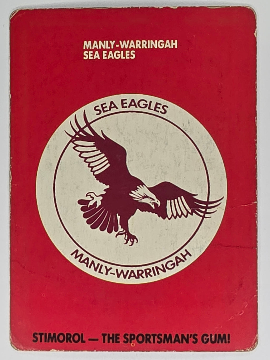 NRL 1989 Scanlens | #41 Manly Sea Eagles Logo
