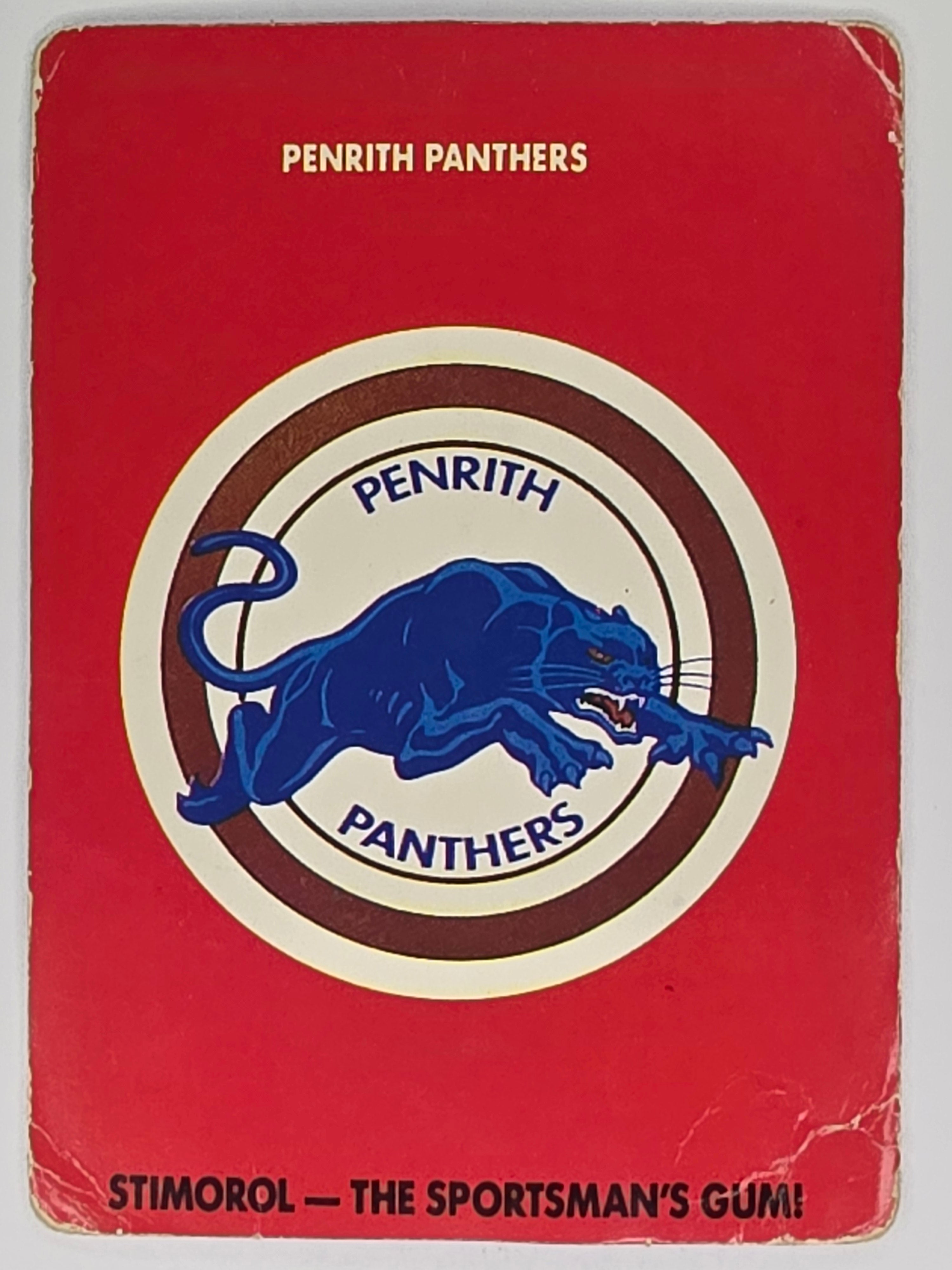 NRL 1989 Scanlens | #51 Penrith Panthers Logo