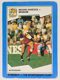NRL 1989 Scanlens | #70 Michael Hancock | Brisbane Broncos