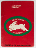 NRL 1989 Scanlens | #71 South Sydney Rabbitohs Logo (a)
