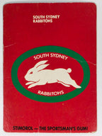 NRL 1989 Scanlens | #71 South Sydney Rabbitohs Logo (a)
