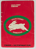 NRL 1989 Scanlens | #71 South Sydney Rabbitohs Logo (b)