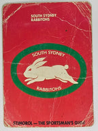 NRL 1989 Scanlens | #71 South Sydney Rabbitohs Logo (c)